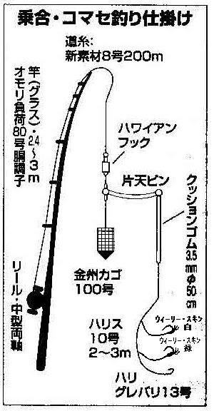 八丈島アサギク 仕掛け